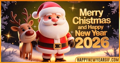 God jul och gott nytt år 2026